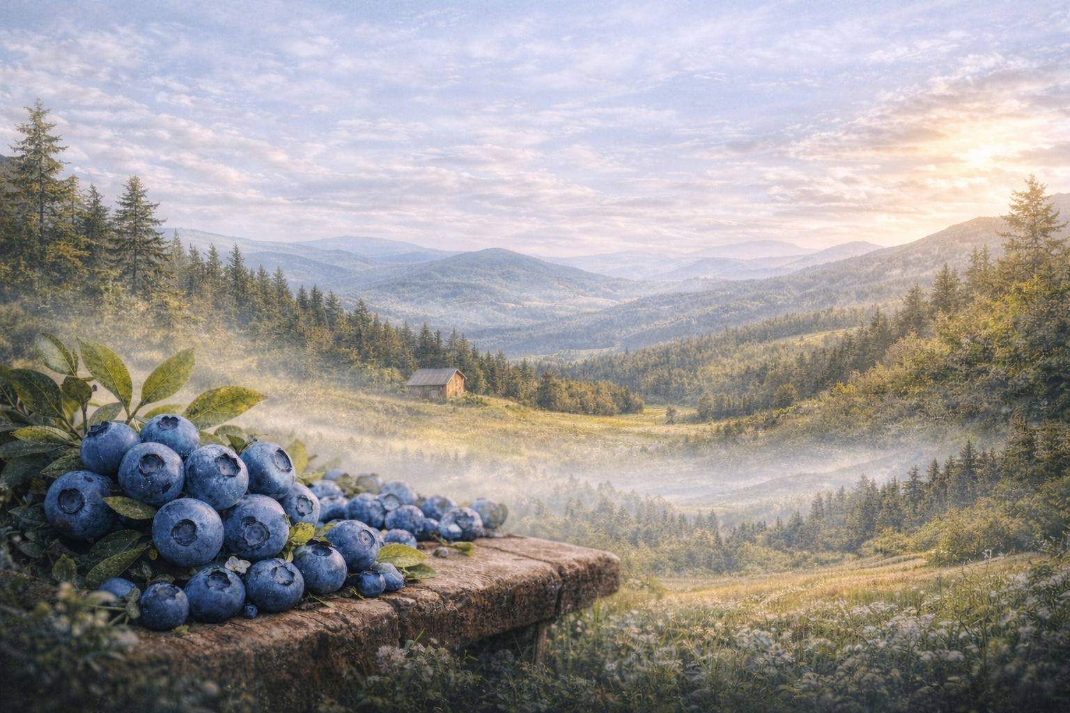 Okolí stánku v Malé Morávce – křižovatka a příjezd